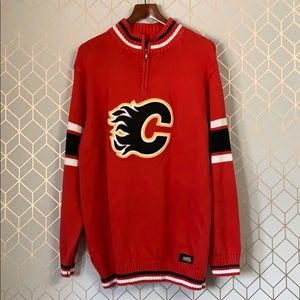 ~VINTAGE~ Calgary Flames sweater